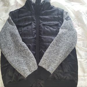 SouthPole Black Puffer Jacket